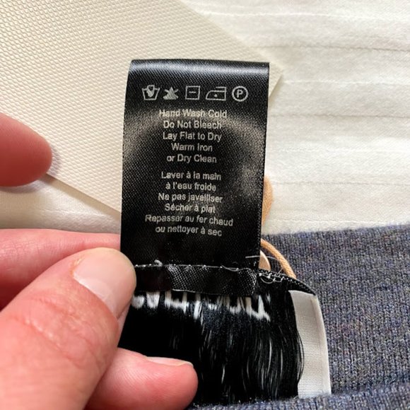 NWT Heartloom Melia High Rise Knit Jogger Grey / Blue size Medium - Picture 10 of 13